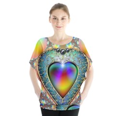 Rainbow Fractal Blouse