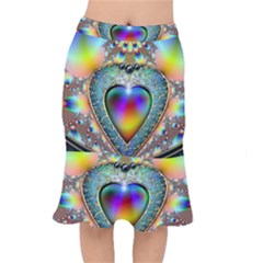 Rainbow Fractal Mermaid Skirt