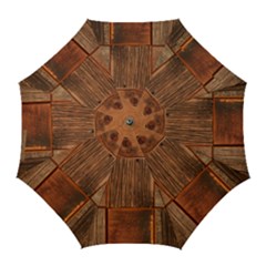 Barnwood Unfinished Golf Umbrellas