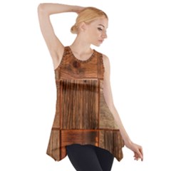 Barnwood Unfinished Side Drop Tank Tunic