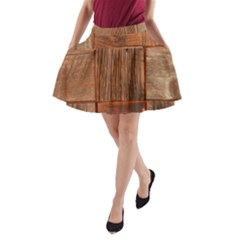 Barnwood Unfinished A-Line Pocket Skirt