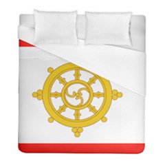 Flag Of Sikkim, 1967-1975 Duvet Cover (full/ Double Size) by abbeyz71