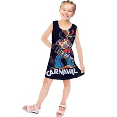 Carnaval  Kids  Tunic Dress by Valentinaart
