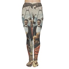 Dog Circus Women s Tights by Valentinaart