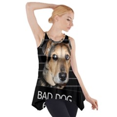 Bed Dog Side Drop Tank Tunic by Valentinaart