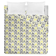 Tricolored Geometric Pattern Duvet Cover Double Side (queen Size) by linceazul