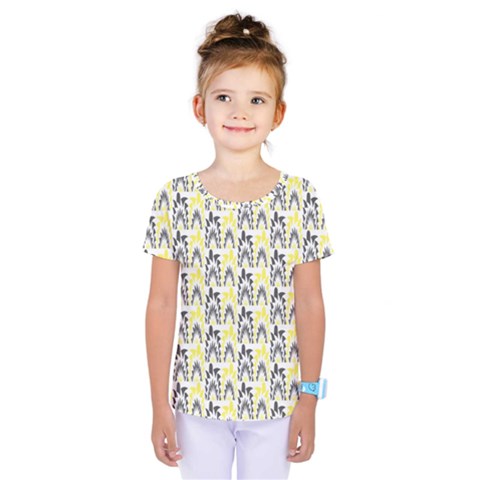 Tricolored Geometric Pattern Kids  One Piece Tee by linceazul