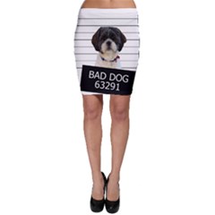 Bad Dog Bodycon Skirt by Valentinaart