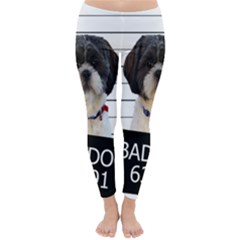 Bad Dog Classic Winter Leggings by Valentinaart