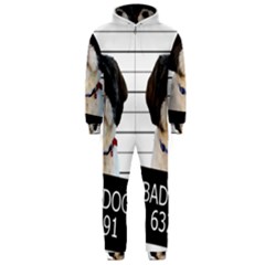 Bad Dog Hooded Jumpsuit (men)  by Valentinaart