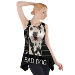 Bad Dog Side Drop Tank Tunic by Valentinaart