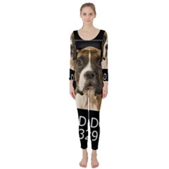 Bad Dog Long Sleeve Catsuit by Valentinaart