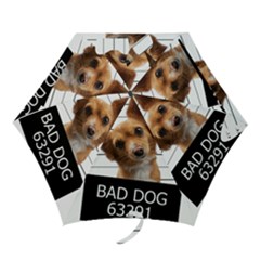 Bad Dog Mini Folding Umbrellas by Valentinaart