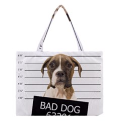 Bad Dog Medium Tote Bag by Valentinaart