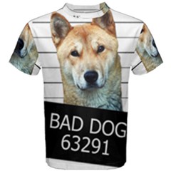 Bad Dog Men s Cotton Tee by Valentinaart