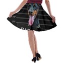 Bad dog A-line Skater Skirt View2