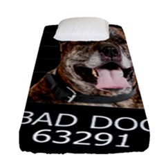 Bad Dog Fitted Sheet (single Size)