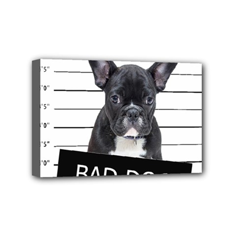 Bad Dog Mini Canvas 6  X 4  by Valentinaart