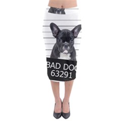 Bad Dog Midi Pencil Skirt by Valentinaart