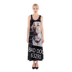 Bad dog Sleeveless Maxi Dress