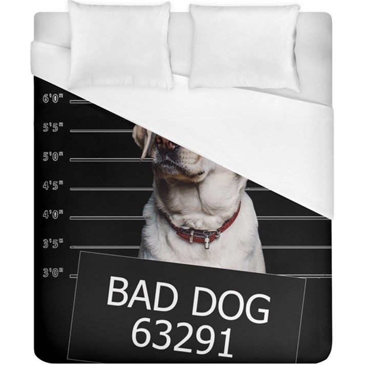 Bad dog Duvet Cover (California King Size)