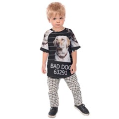 Bad dog Kids  Raglan Tee