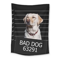 Bad dog Medium Tapestry