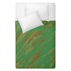 Brown Green Texture              Duvet Cover (single Size) by LalyLauraFLM