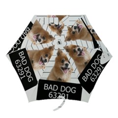 Bad Dog Mini Folding Umbrellas by Valentinaart