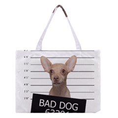 Bad Dog Medium Tote Bag by Valentinaart