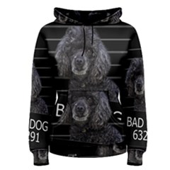 Bad Dog Women s Pullover Hoodie by Valentinaart