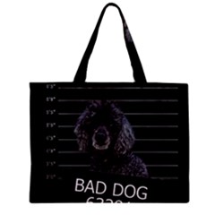 Bad Dog Zipper Mini Tote Bag by Valentinaart