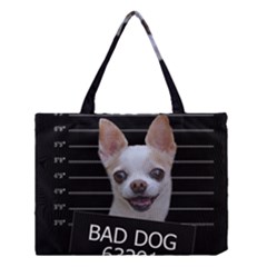 Bad Dog Medium Tote Bag by Valentinaart