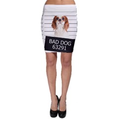 Bad Dog Bodycon Skirt by Valentinaart