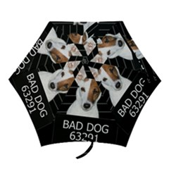 Bad Dog Mini Folding Umbrellas by Valentinaart