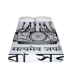 Seal Of Indian State Of Tripura Fitted Sheet (full/ Double Size) by abbeyz71