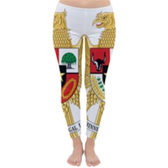 National Emblem Of Indonesia  Classic Winter Leggings by abbeyz71