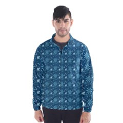 Seamless Floral Background  Wind Breaker (men) by TastefulDesigns