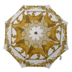 Lion & Sun Emblem Of Persia (iran) Hook Handle Umbrellas (small) by abbeyz71