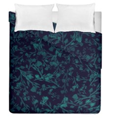 Leaf Pattern Duvet Cover Double Side (queen Size) by berwies