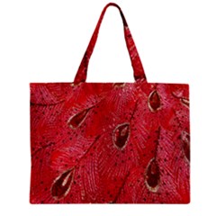 Red Peacock Floral Embroidered Long Qipao Traditional Chinese Cheongsam Mandarin Zipper Mini Tote Bag