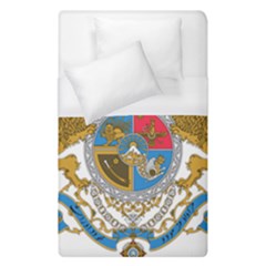 Sovereign Coat Of Arms Of Iran (order Of Pahlavi), 1932-1979 Duvet Cover (single Size) by abbeyz71