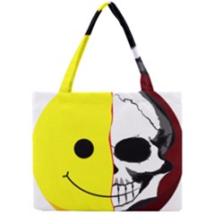 Skull Behind Your Smile Mini Tote Bag
