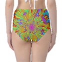 Magic Ripples Flower Power Mandala Neon Colored High-Waist Bikini Bottoms View2