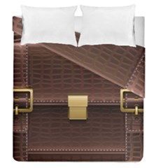 Brown Bag Duvet Cover Double Side (Queen Size)