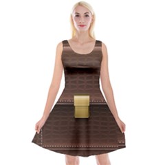 Brown Bag Reversible Velvet Sleeveless Dress