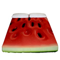 Piece Of Watermelon Fitted Sheet (King Size)