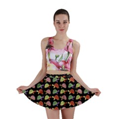 Turtle Pattern Mini Skirt by Valentinaart