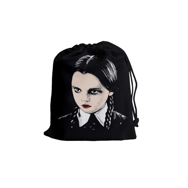 Wednesday Addams Drawstring Pouches (Medium) 