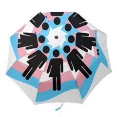 Transgender  Folding Umbrellas by Valentinaart